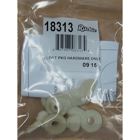 3/4" Series Float Hardware Package 18313 - Ritchie Industries, Inc