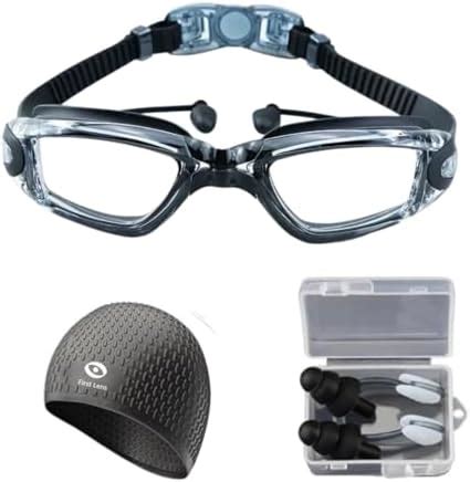 Buy First Lens Swimming Combo Kit Set, Swimm Goggles, Swim Cap, Ear ...