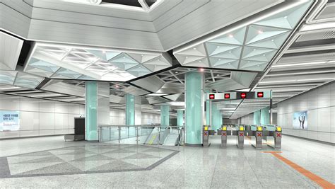探访地铁2号线东段特色车站 一体化设计亮眼(图) - 青岛新闻网
