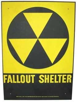 Genuine Collectible Fallout Shelter Sign : Amazon.in