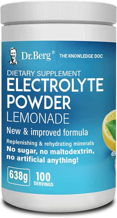 Dr. Berg's Original Keto Electrolytes Powder 100 India | Ubuy