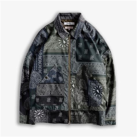 Buy FDMTL PRINTED PATCHWORK JACKET 'KHAKI' – Superkicks