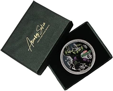 Arunrajsofia Hulk Age of Ultron Lucky Commemorative Collectible Silver ...