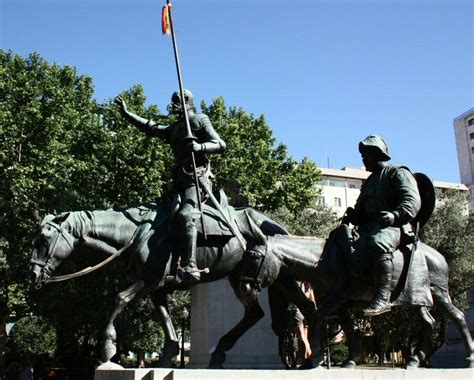 Plaza España monumento a Cervantes MADRID | Statue, Bronze sculpture ...
