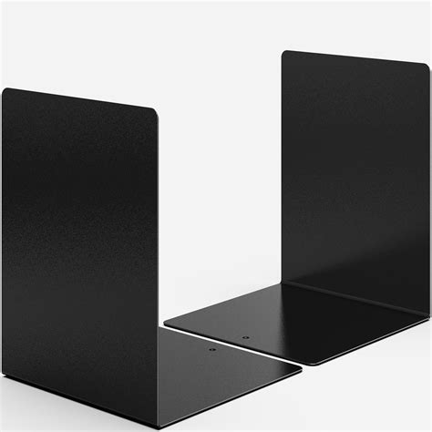 Amazon Brand – Umi Heavy Duty Metal Bookends for Shelves | Non-Slip ...
