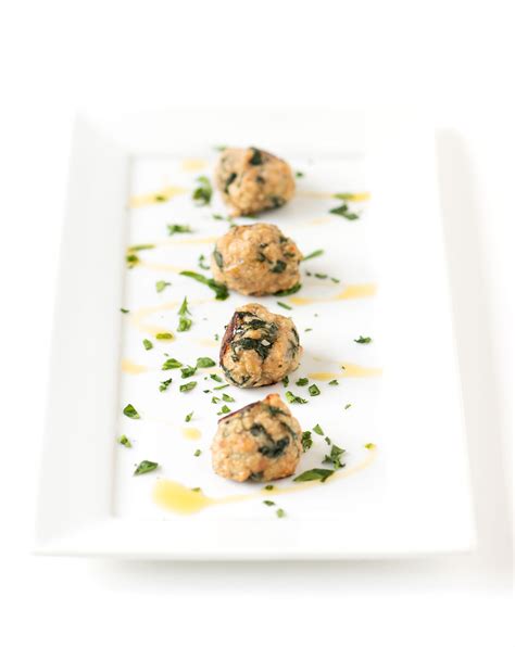 Turkey, Spinach & Bacon Meatballs