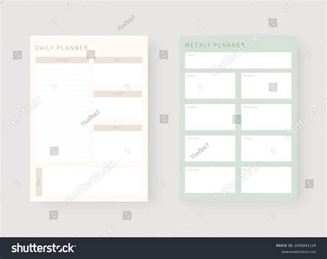 Daily/Weekly Planner 的图像结果
