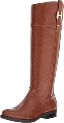 Buy Tommy Hilfiger Women's Shyenne Equestrian Boot, Cognac, 8 Medium US ...