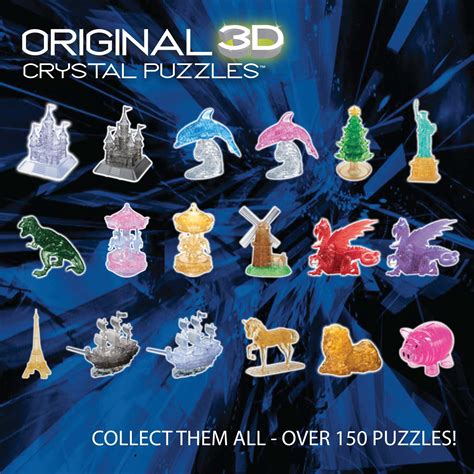 Unique 3D Crystal Puzzles at Jack Belser blog
