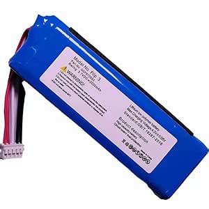 GSP872693 3000mAh 3.7V Rechargeable Polymer Battery Compatible with JBL ...