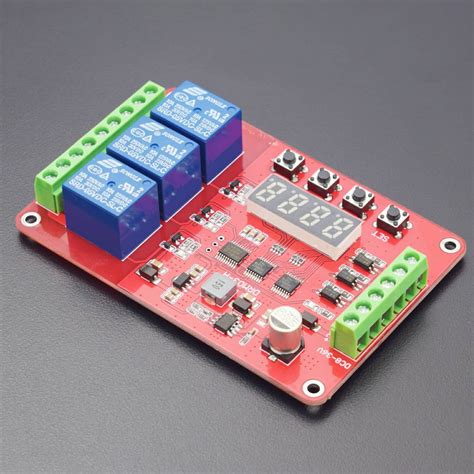 Multifunction Self-Lock Relay Cycle Timer Module PLC – REES52