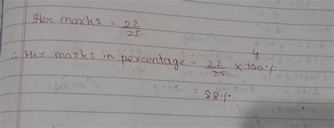 Nidhi took a math test with 25 questions on it she correctly answered ...