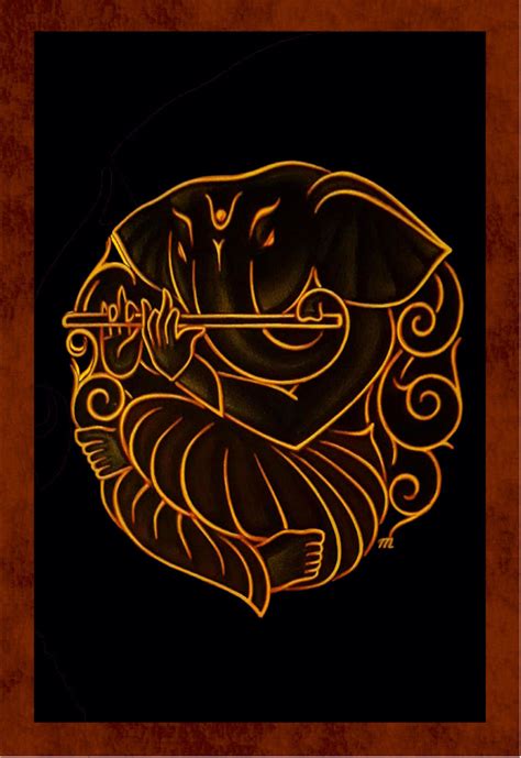 Ganesha Acrylic Painting | You.Art