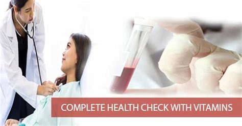 Complete Health Check with Vitamins | 122 Tests @ 1479 | Thyrocare