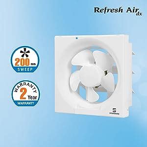 Havells Standard Refresh Air 200mm Exhaust Fan|Suitable for Kitchen ...