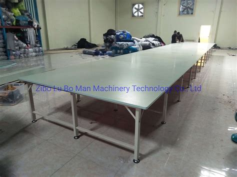Industrial Fabric Garment Cutting Table Sewing Cutting Tables - Apparel ...