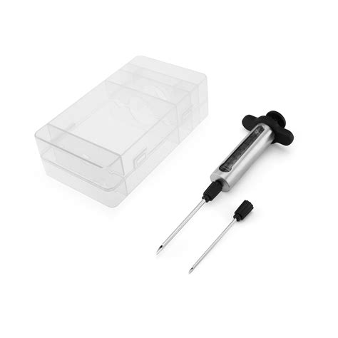 Buy Farberware Soft Grips Stainless Steel Flavor Injector Set in Black ...