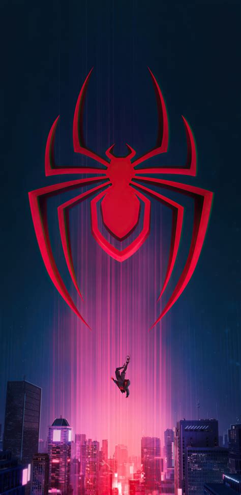 Miles Morales Logo Wallpapers - Top Free Miles Morales Logo Backgrounds ...