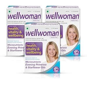 Wellwoman Multivitamin for Women | With Evening Primrose Oil, Magnesium ...