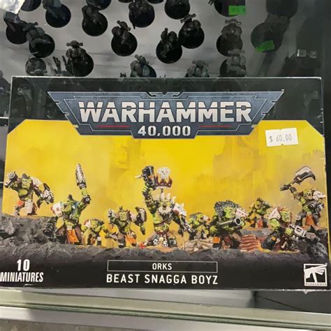 Warhammer 40k Orks, Beast Snagga Boyz – Warehouse Comics, Cards & Gaming