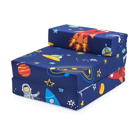 Ready Steady Bed Children Kids Fold Out Sleepover Z Bed Sofa | Toddler ...