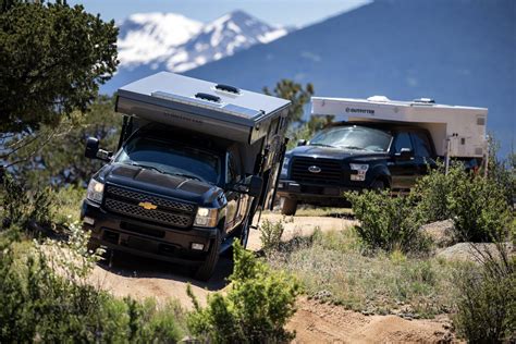 Top 10 Truck Campers for the Chevy Silverado 1500 Half-Ton Pickup ...