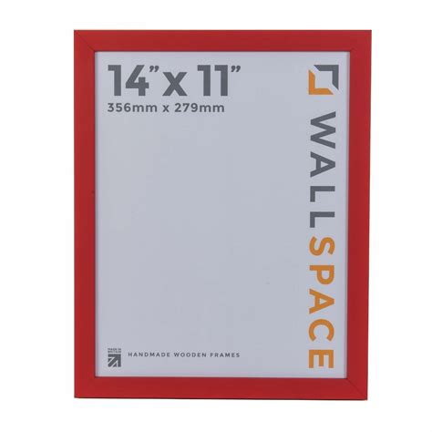 14 x 11 Red Photo Frame - Trade Prices, Buy Online!