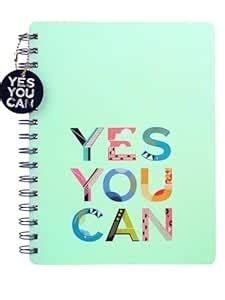 DOODLE Hardbound Spiral Notebook Diary with Bookmark Dangler and 100 ...