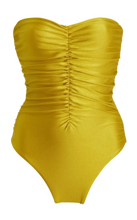 Yellow One Piece Swimsuit Size 18 at Jason Seman blog