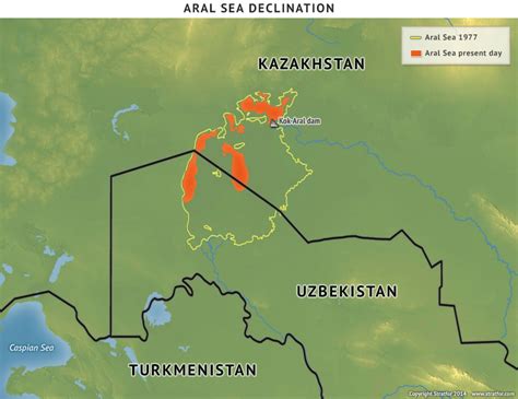 Aral Sea Asia Map Turan Plain | Map, Location, & Facts | Britannica