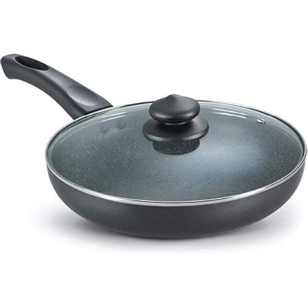 Buy Hawkins Futura 26 cm Frying Pan, Non Stick Fry Pan with Glass Lid ...