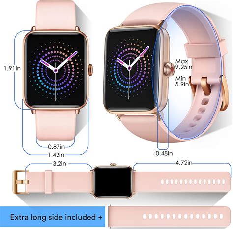 Buy Dirrelo Smart Watch for Android Phones iPhone Compatible, Smart ...