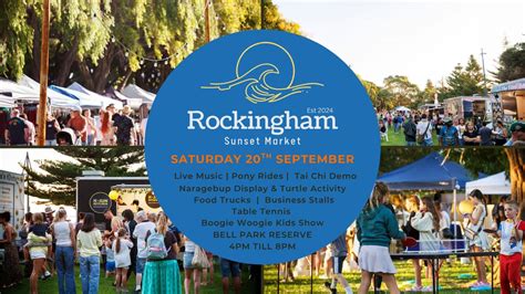 Rockingham Sunset Market - Spring into September, Bell Park, Rockingham ...