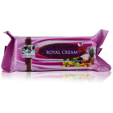 Bisk Farm Royal Cream Biscuit - Mixed Fruit Flavour, Pack : Amazon.in ...