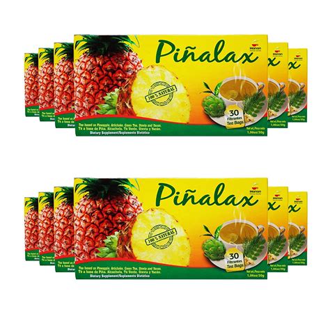 Pineapple Piña 100% Natural Blend Detox-Tea promotes digestion ...
