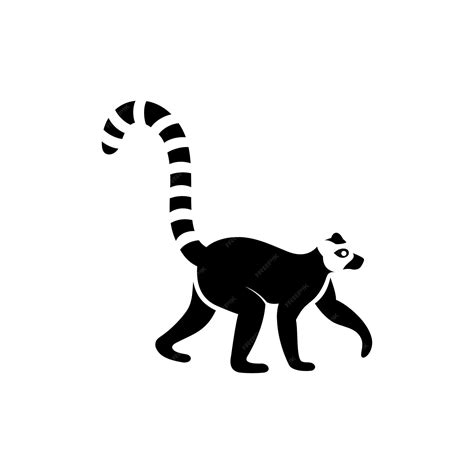 Lemur vector logo | Premium Vector