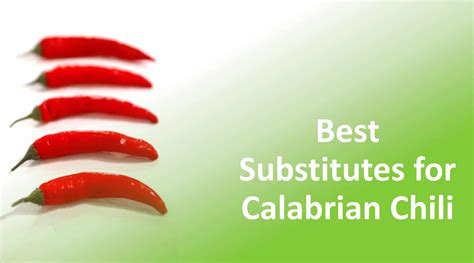 Calabrian Chili Substitute: 5 Closely Related Alternatives