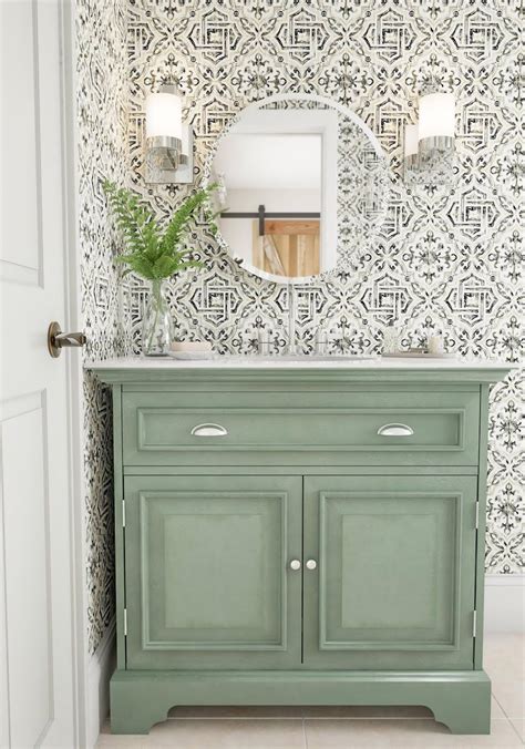 Green Painted Bathroom Vanities at Liam Threlfall blog