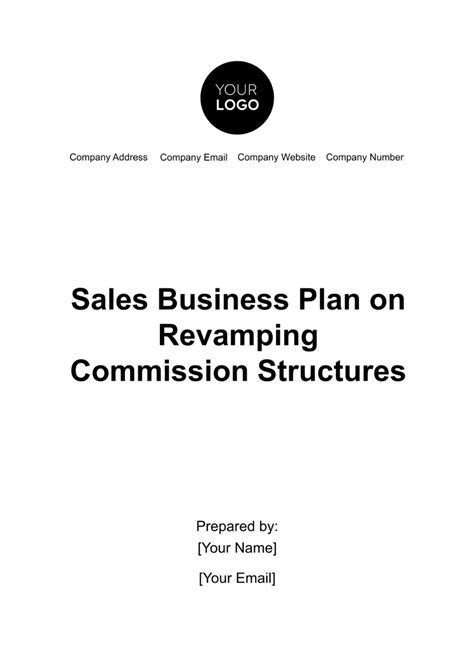 Sales Rep Business Plan Template 的图像结果