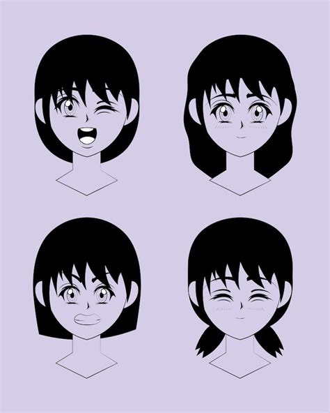 Happy anime face Images - Free Download on Freepik
