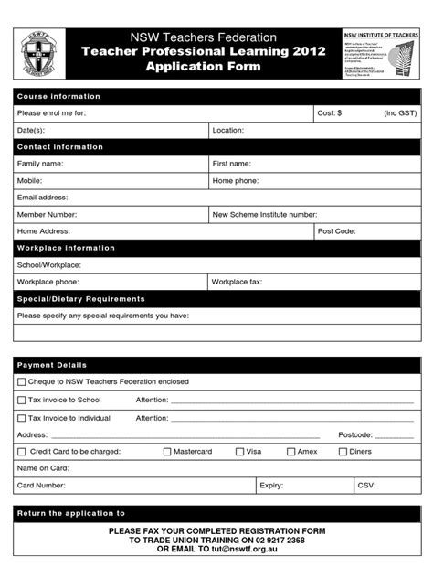 Image result for Professional Program Application Form