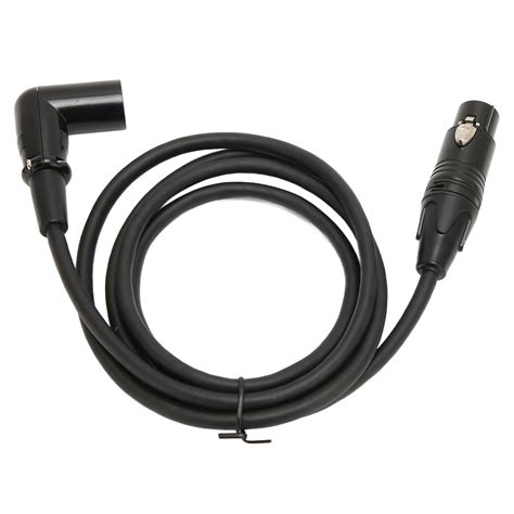 Buy XLR Right Angle Male To Female Cable, XLR Right Angle Male To ...