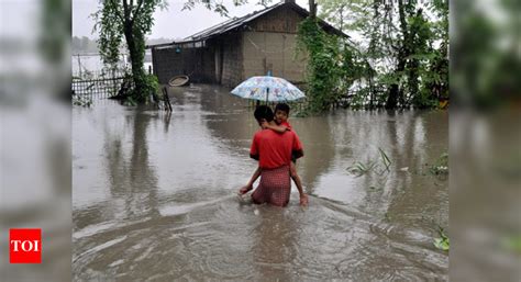 Assam flood situation deteriorates drastically, claims 5 lives | India ...