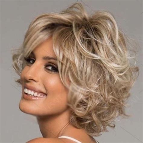 Szintetikus parókák Természetes hullám Oldalrész Géppel készített ...