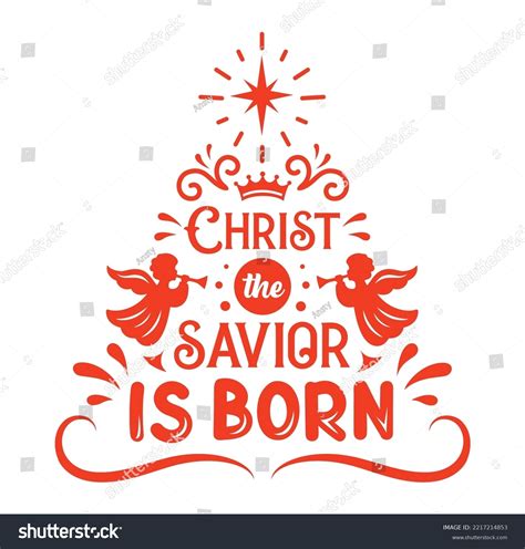 Jesus Christ Is Born Clipart