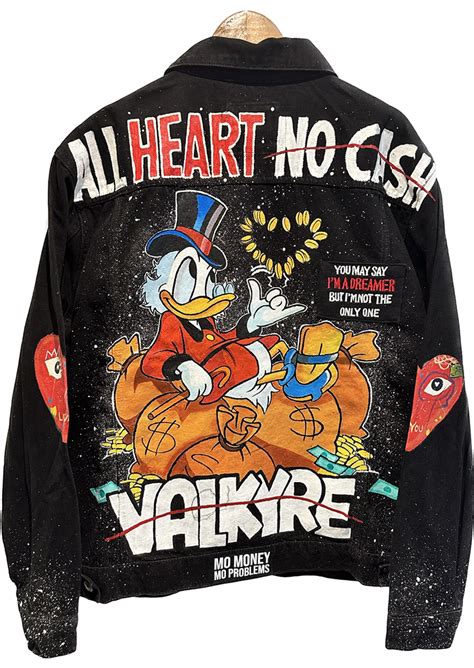 SCROOGE SAYS 'ALL HEART NO CASH' VALKYRE JACKET – Valkyre
