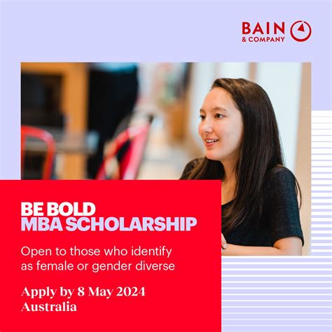 Be Bold Scholarship | Bain & Company