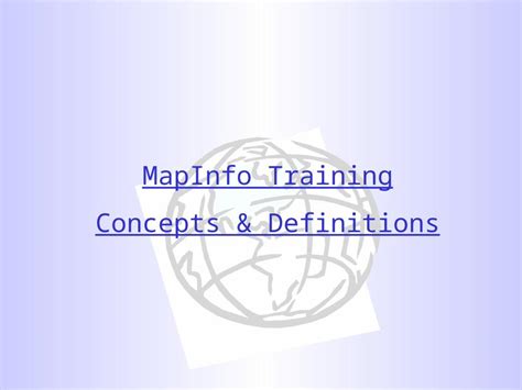 Image result for MapInfo Tutorial Beginner