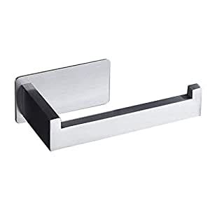 Self Adhesive Toilet Roll Holder - Stainless Steel Toilet Paper Holder ...
