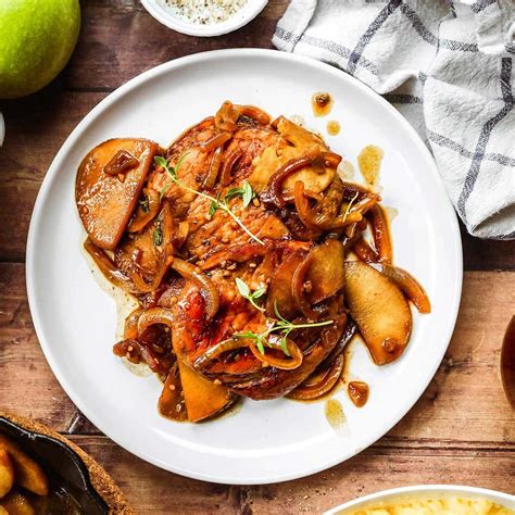 Quick & Easy Dijon Cream Pork Chops Recipe - Dinner, then Dessert